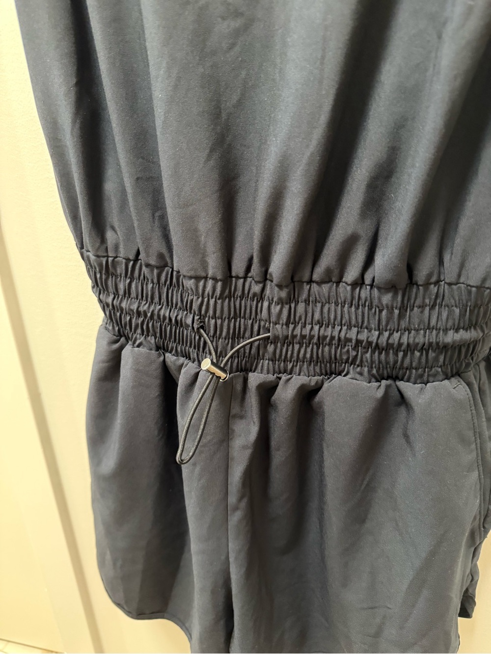 Abercrombie & Fitch YPB Black Romper with White Trim Worn Once - Picture 4 of 6